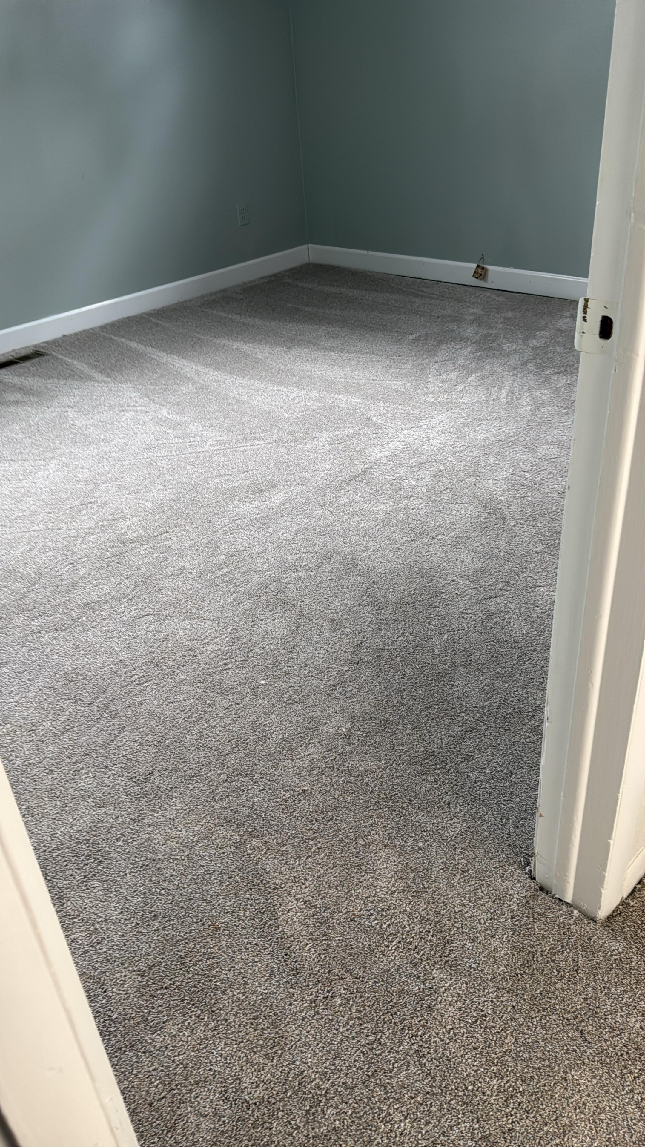 New carpet, corner of the second bedroom